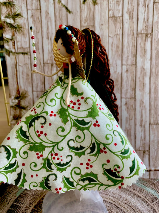 Handcrafted Christmas Fairy Doll