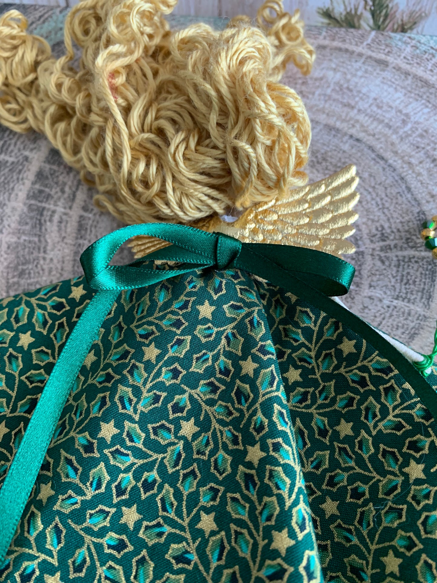 Handcrafted Christmas Fairy Doll