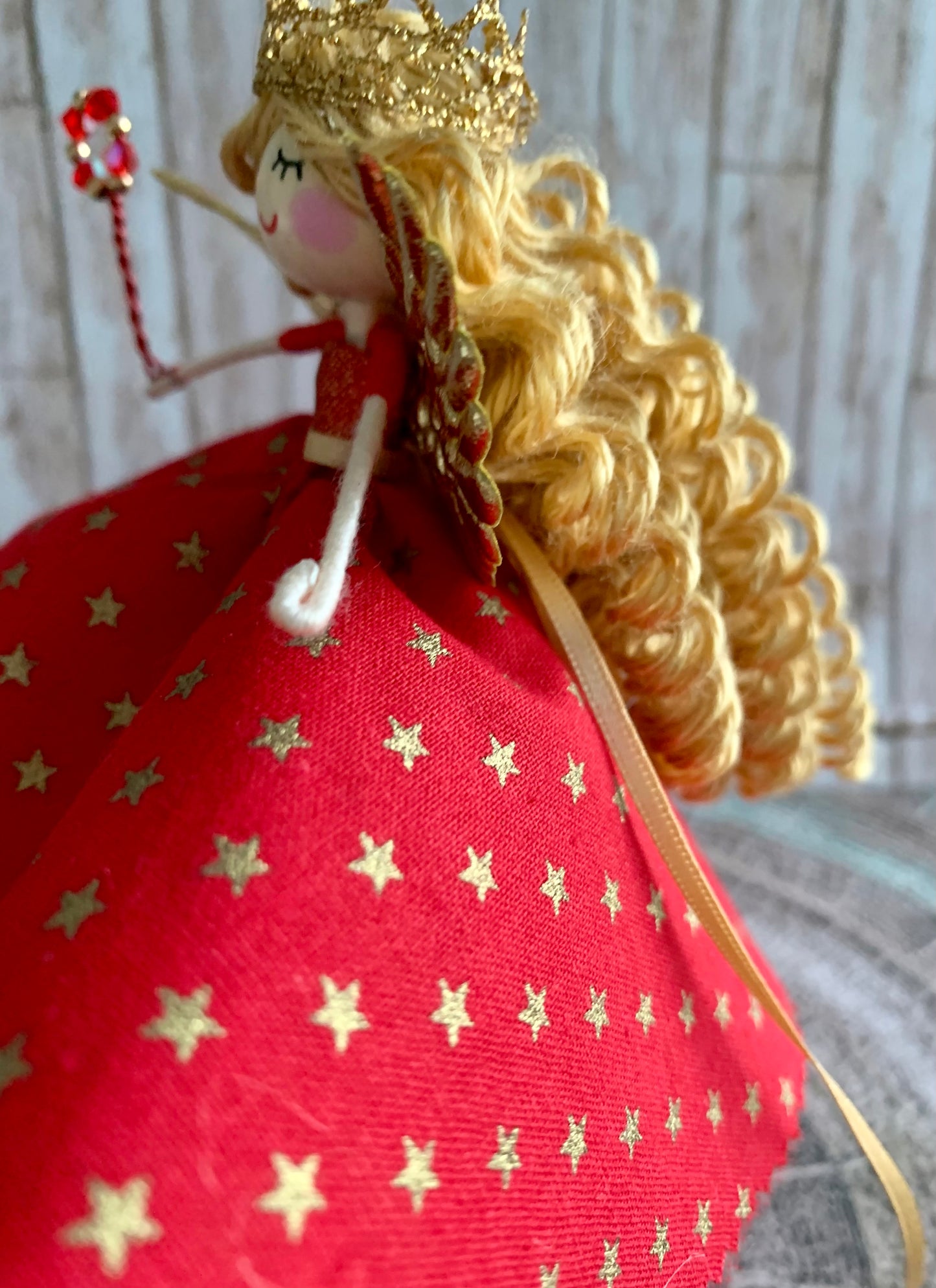 Handcrafted Christmas Fairy Doll