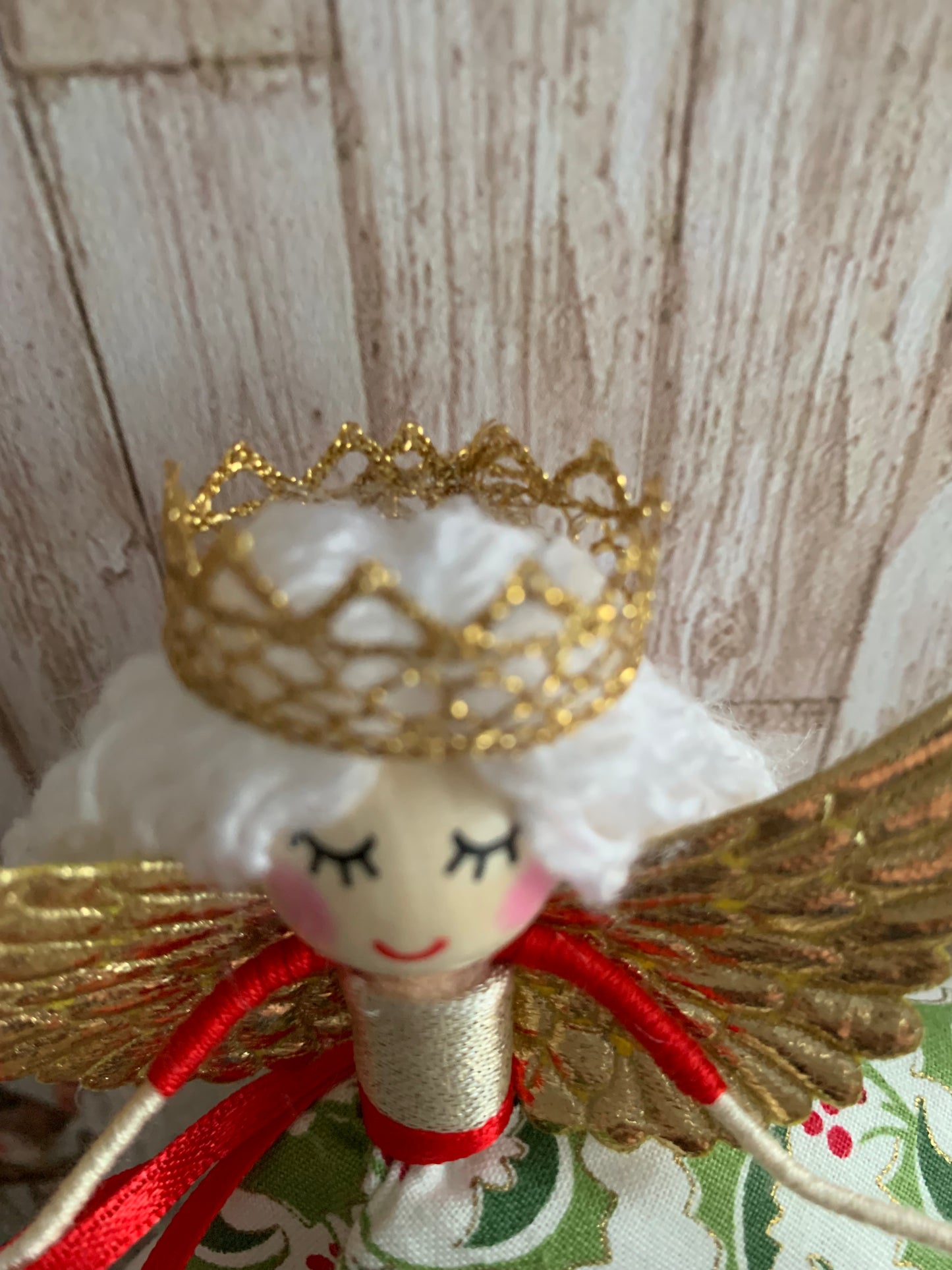 Handcrafted Christmas Fairy Doll