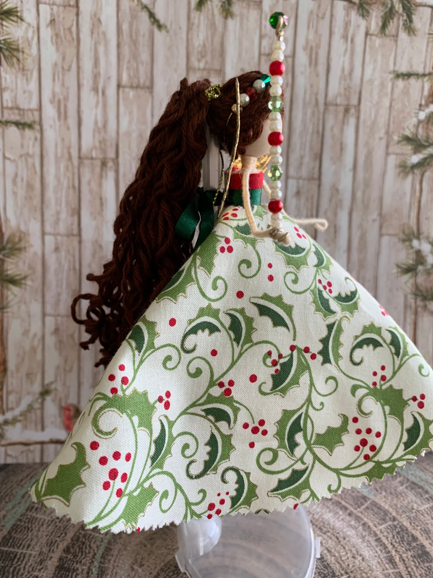 Handcrafted  Christmas Fairy Doll
