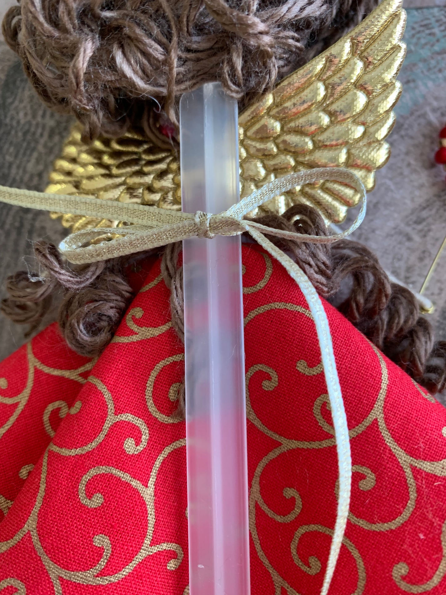 Handcrafted Christmas Fairy Doll