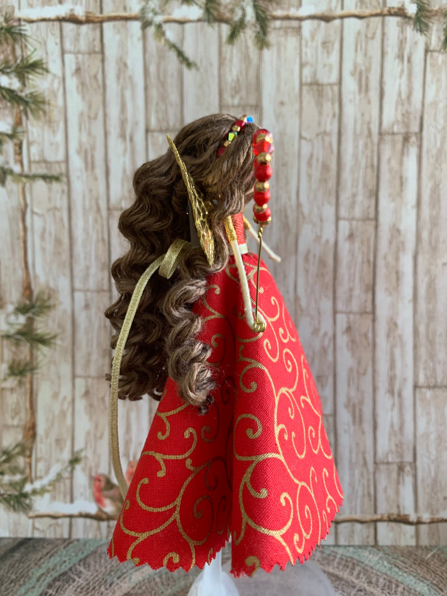 Handcrafted Christmas Fairy Doll