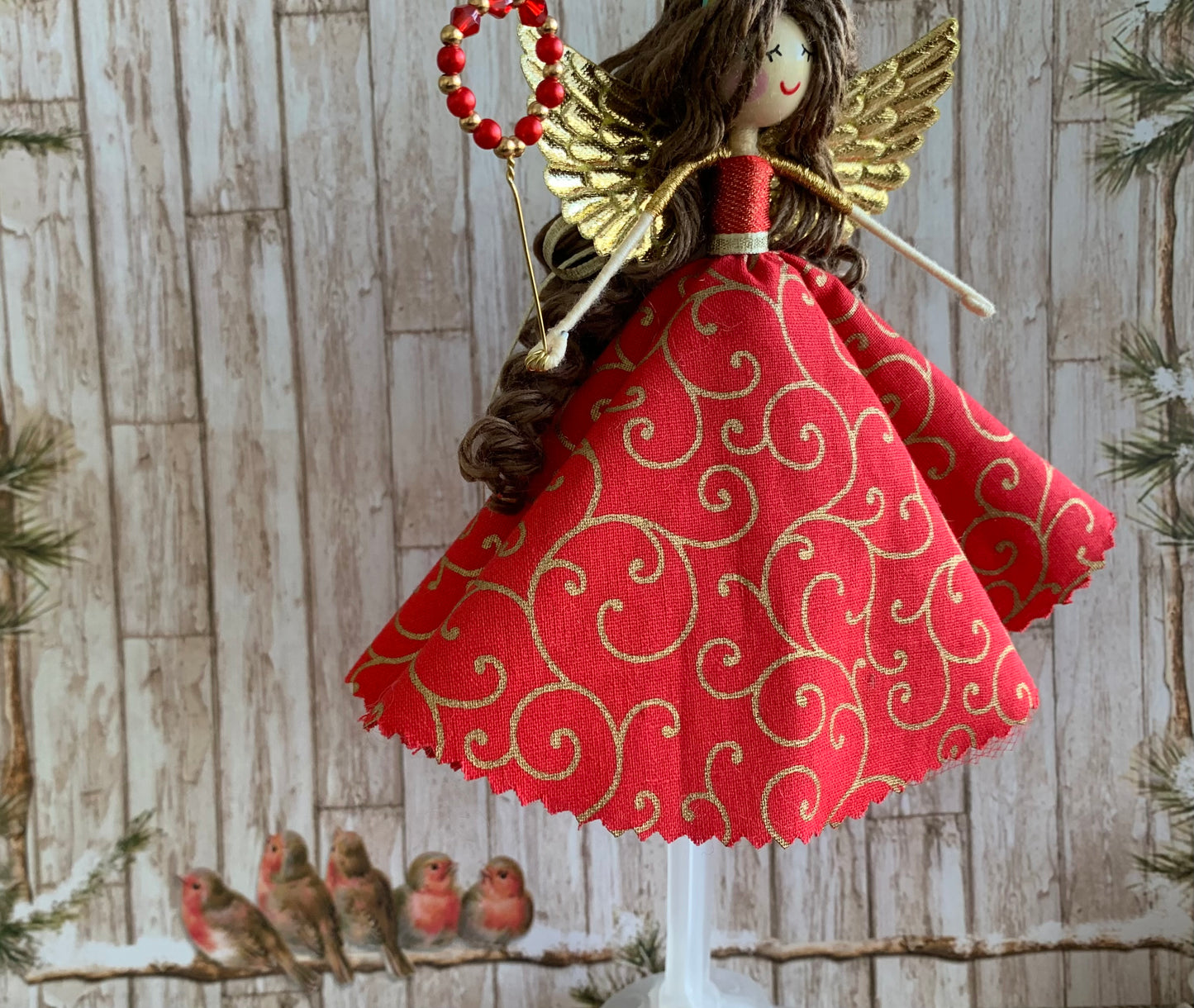 Handcrafted Christmas Fairy Doll