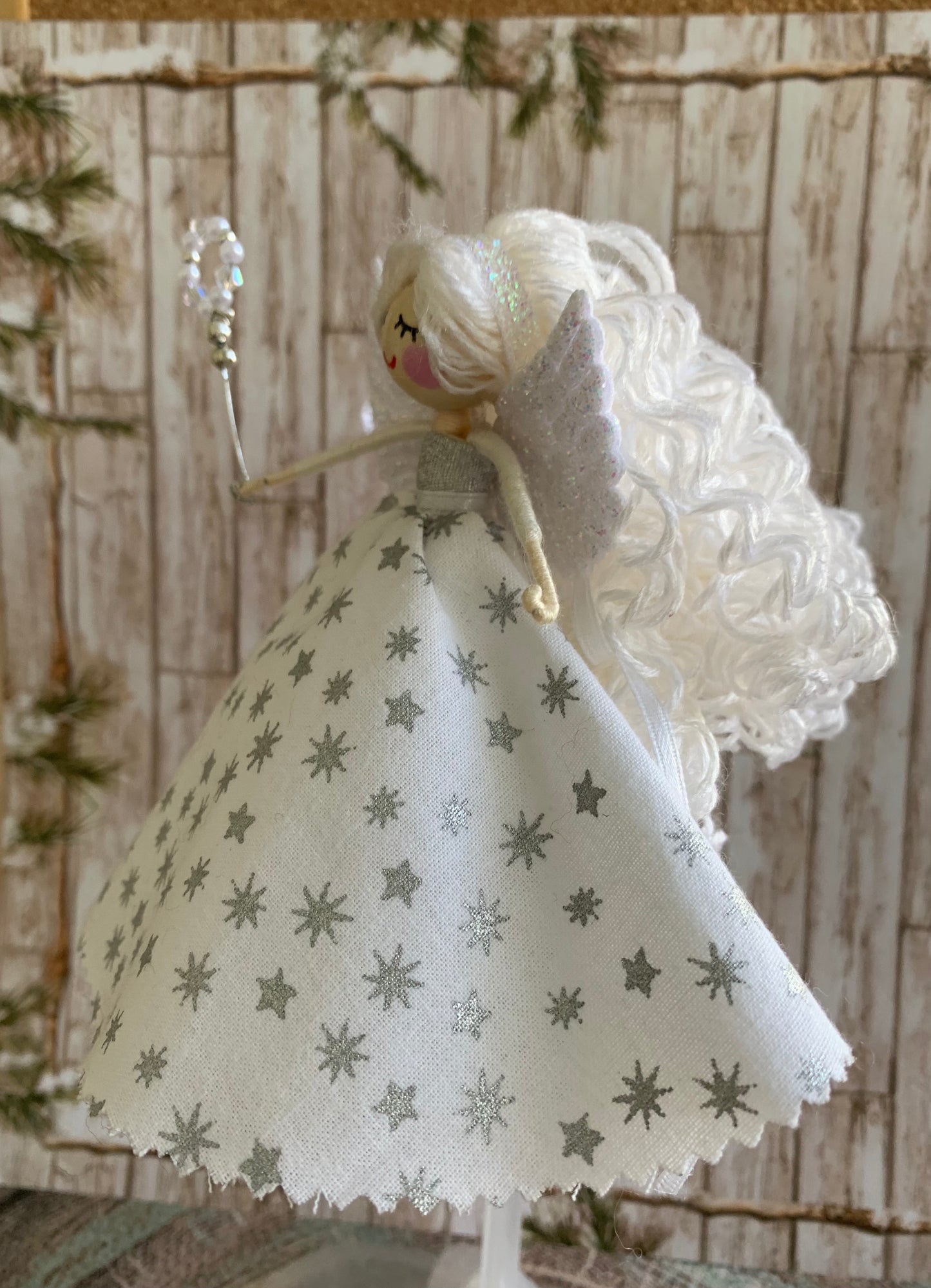 Handcrafted Christmas Fairy Doll