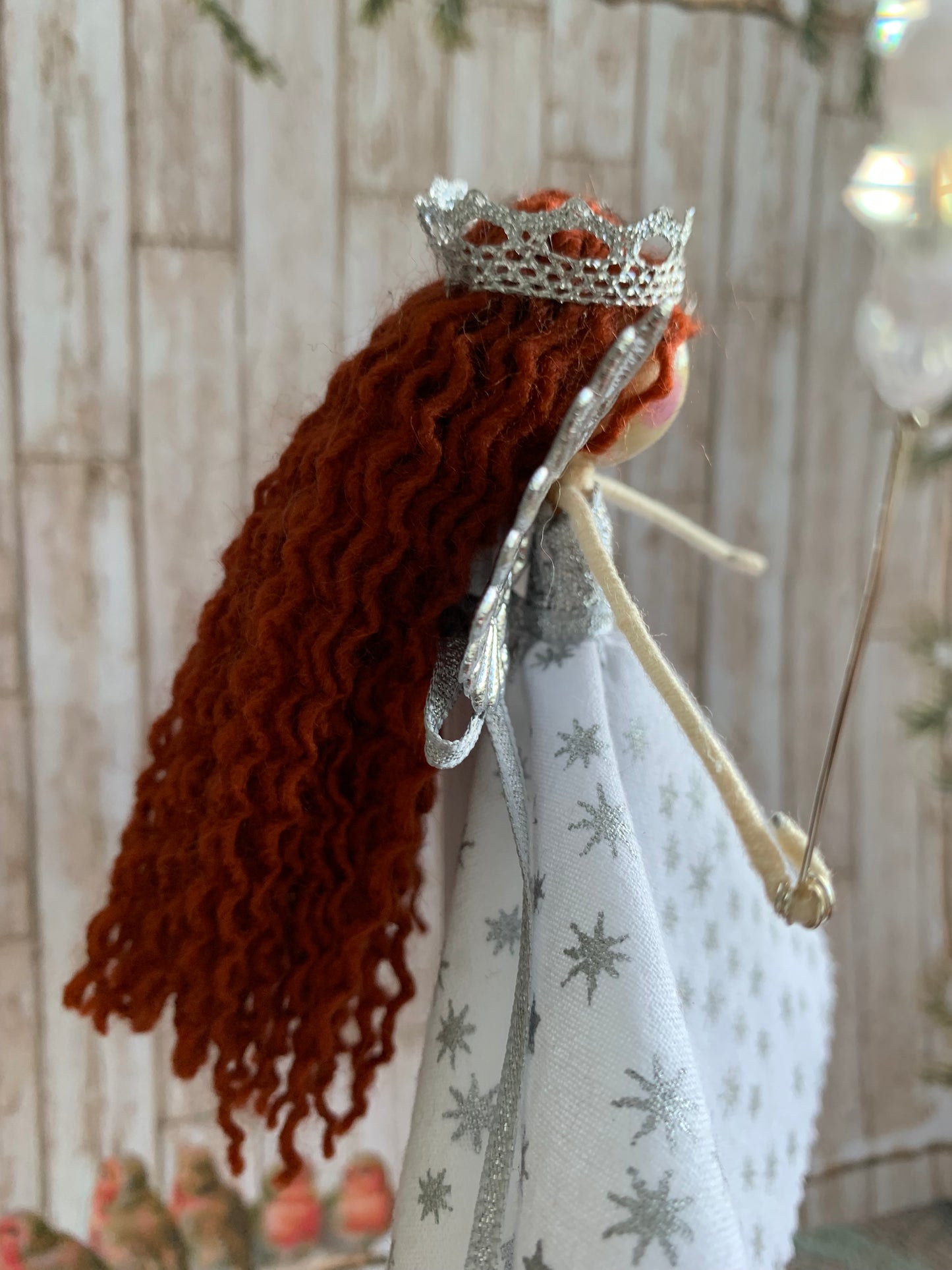 Handcrafted Christmas Fairy Doll