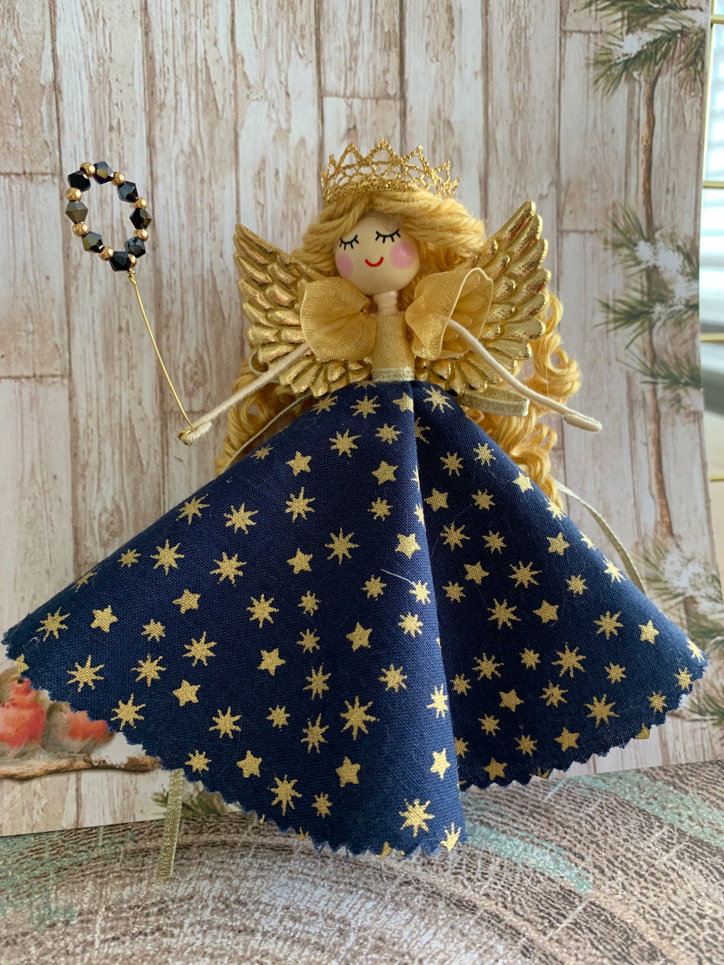 Handcrafted Christmas Fairy Doll