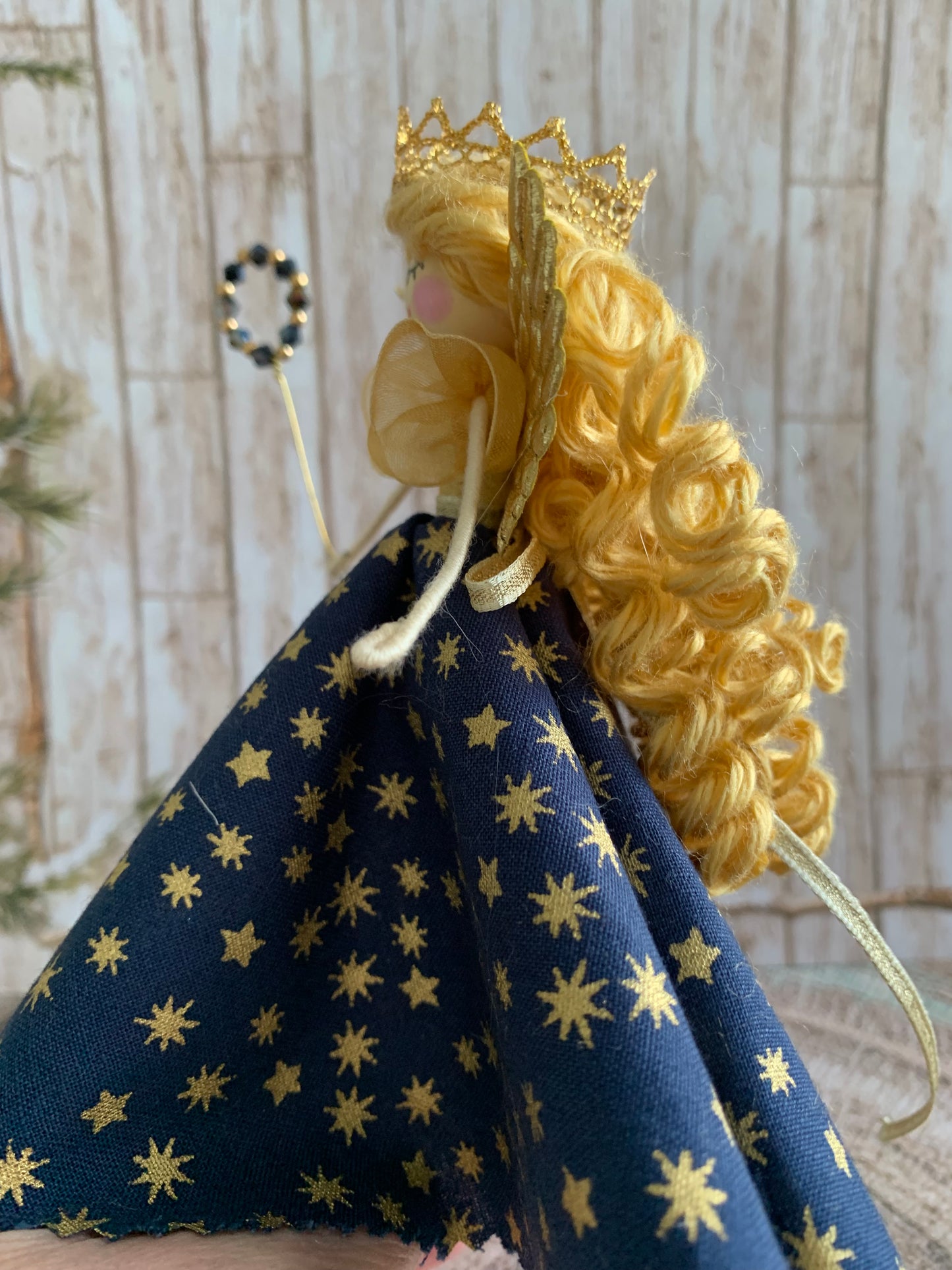 Handcrafted Christmas Fairy Doll