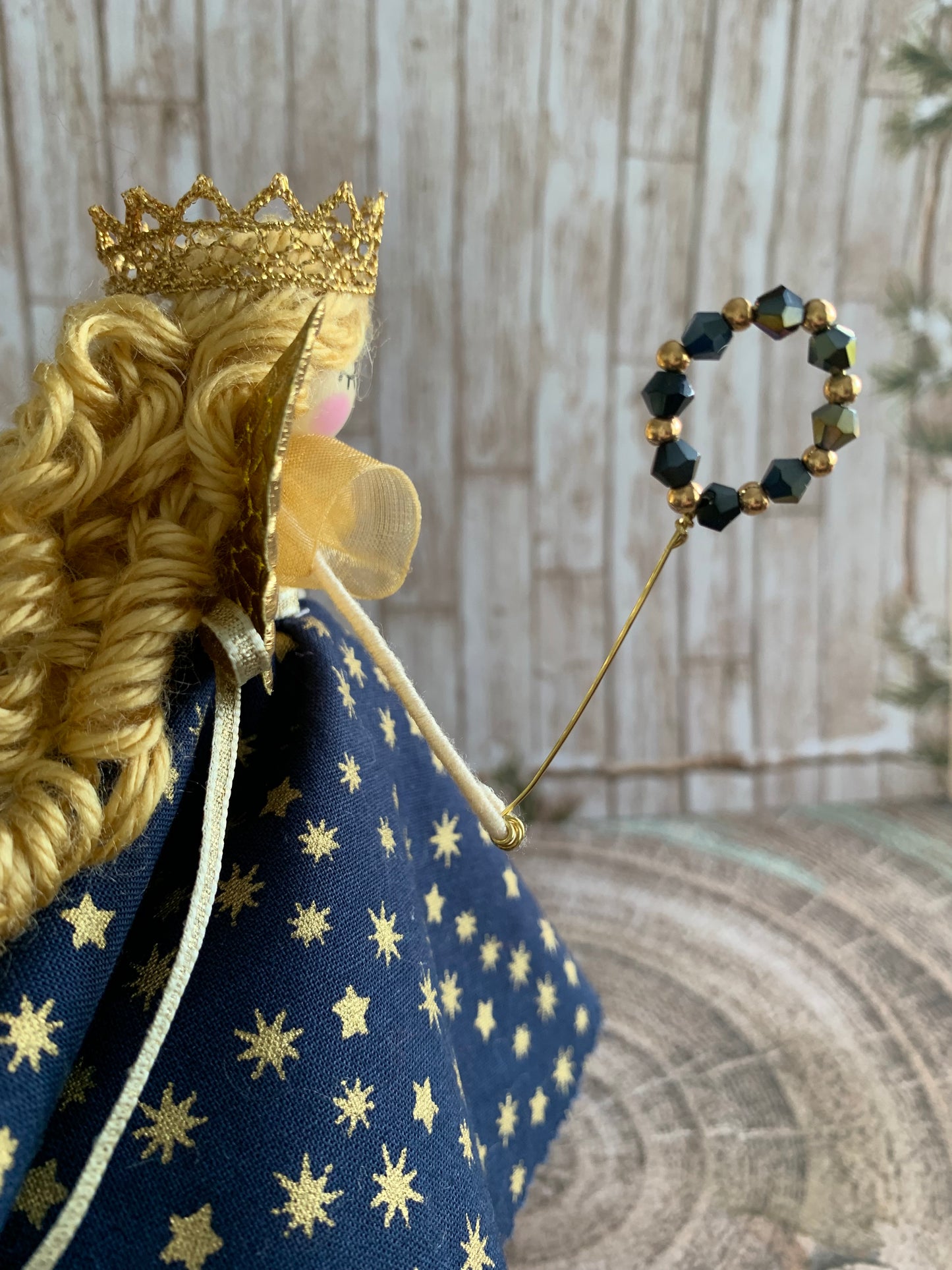 Handcrafted Christmas Fairy Doll