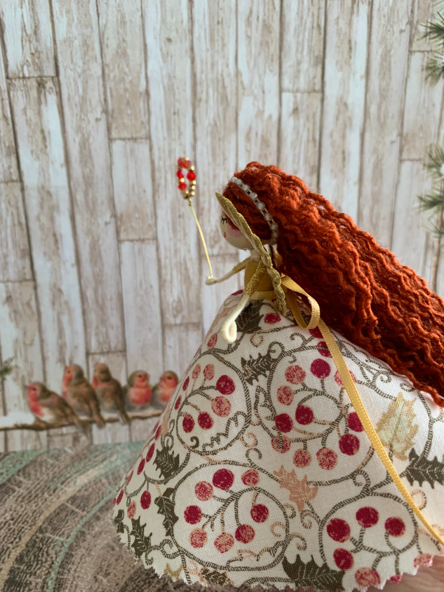 Handcrafted Christmas Fairy Doll