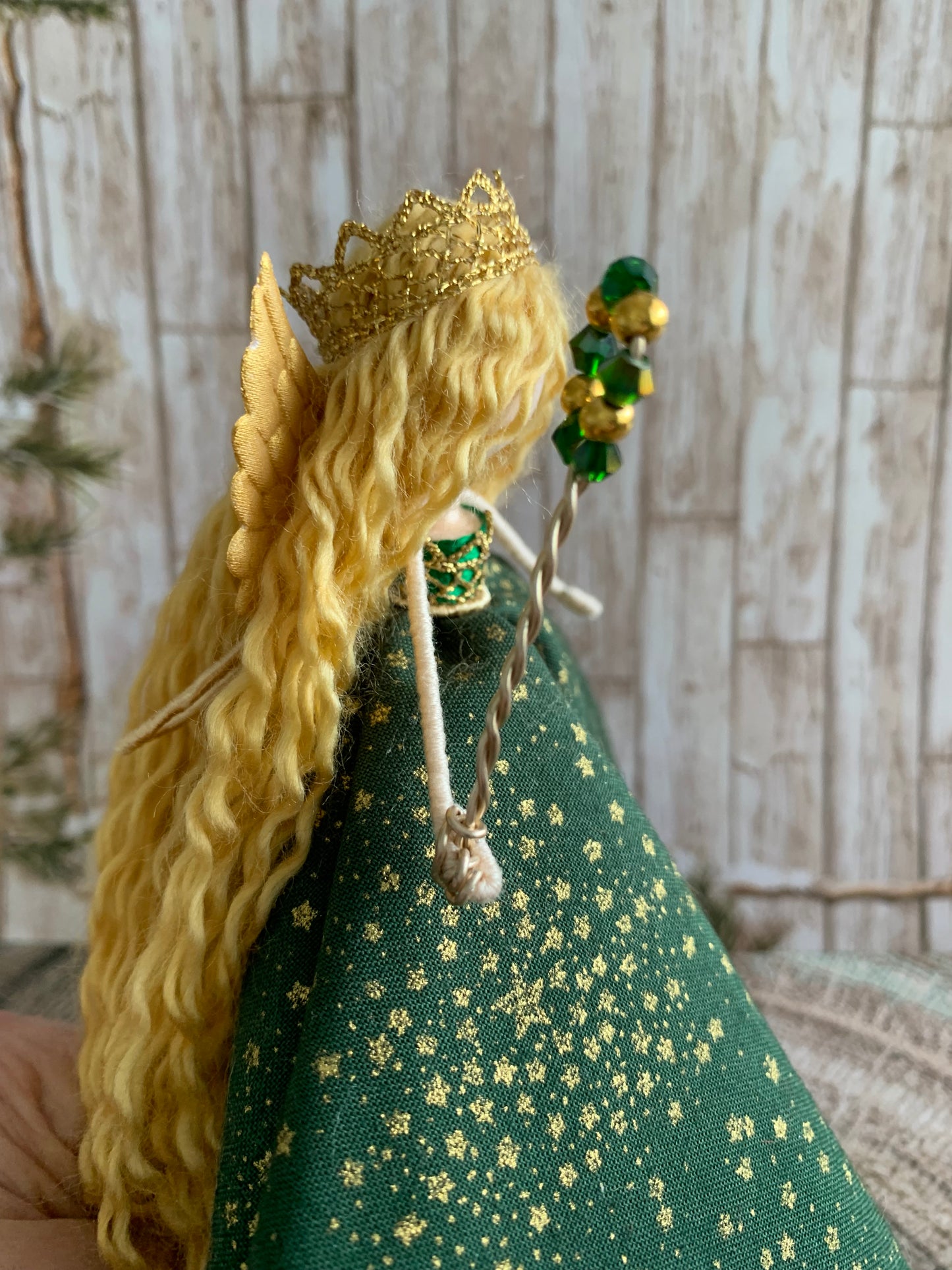 Handcrafted Christmas Fairy Doll