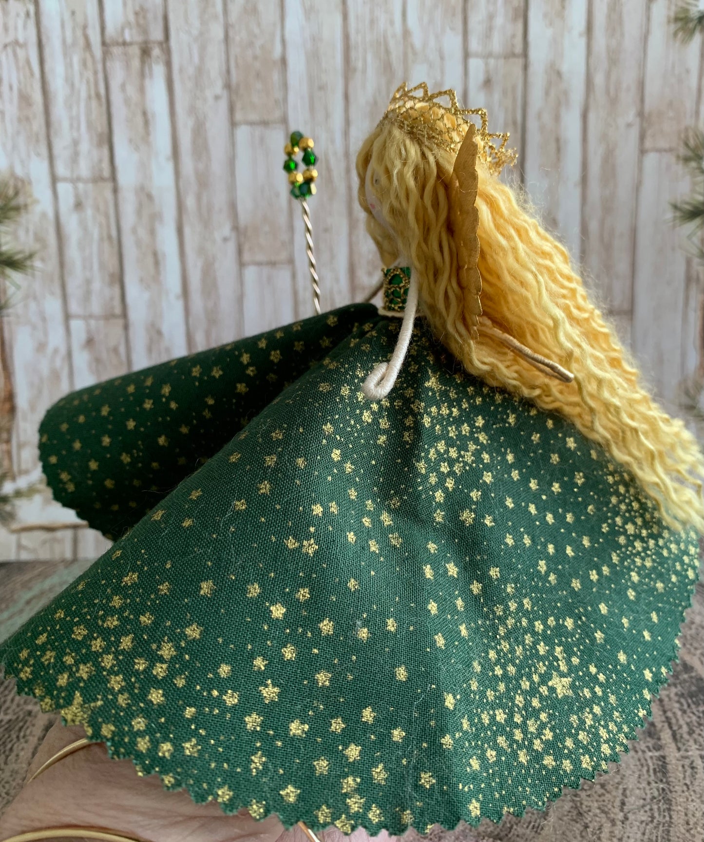 Handcrafted Christmas Fairy Doll