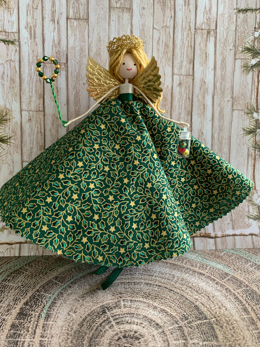 Handcrafted Christmas Fairy Doll