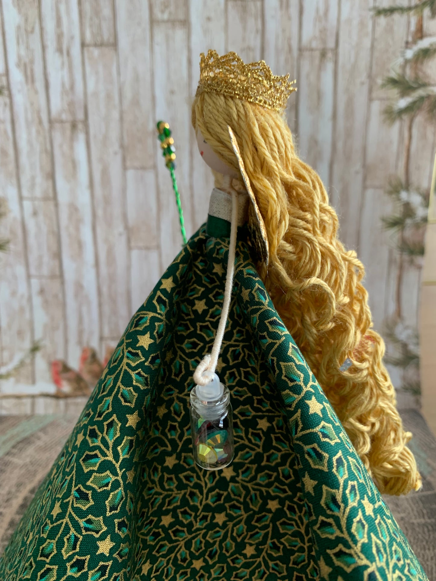 Handcrafted Christmas Fairy Doll