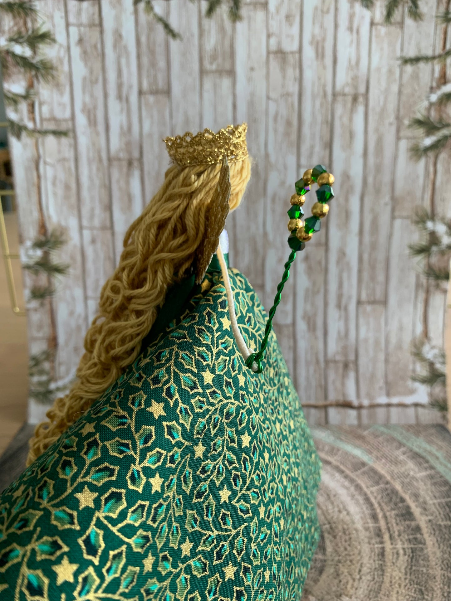 Handcrafted Christmas Fairy Doll