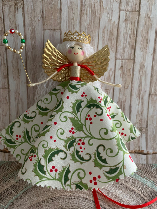 Handcrafted  Christmas Fairy Doll