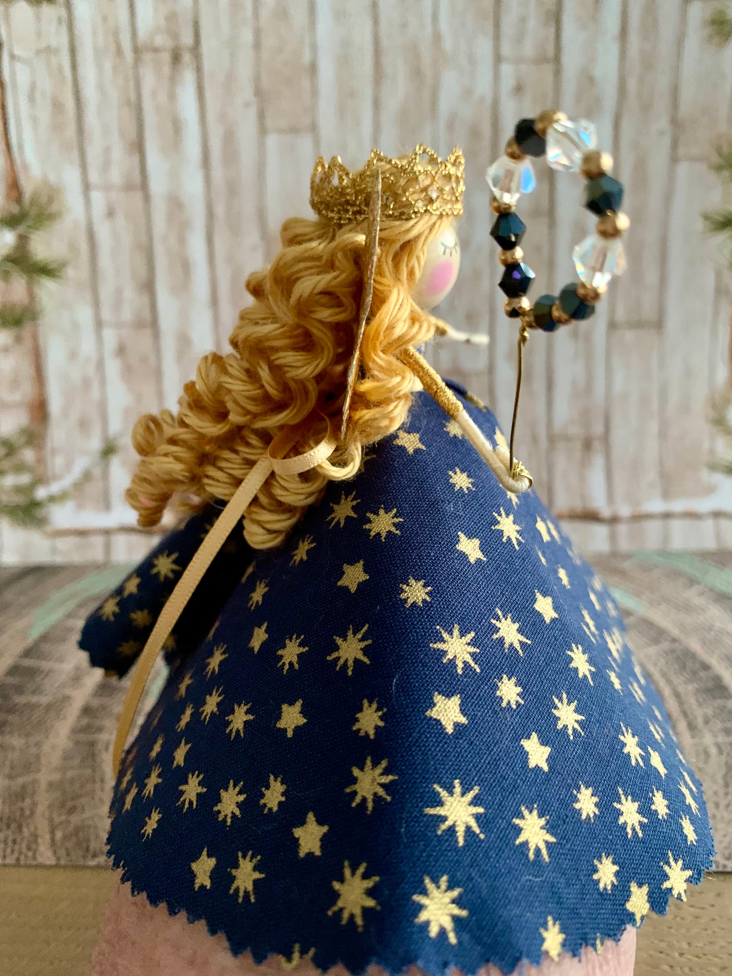 Handcrafted Christmas Fairy Doll