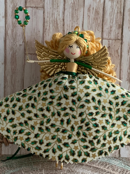 Handcrafted Christmas Fairy Doll