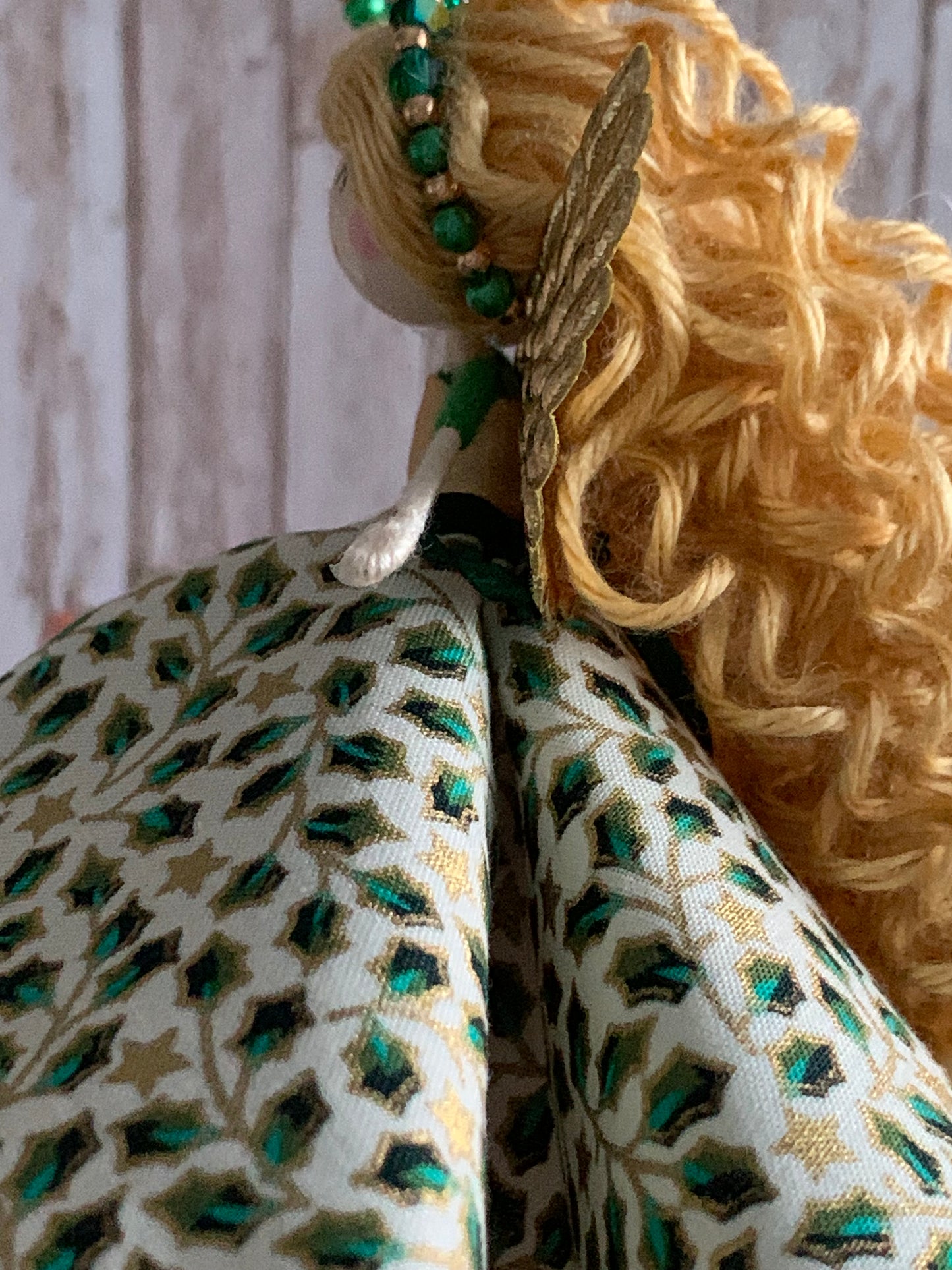 Handcrafted Christmas Fairy Doll